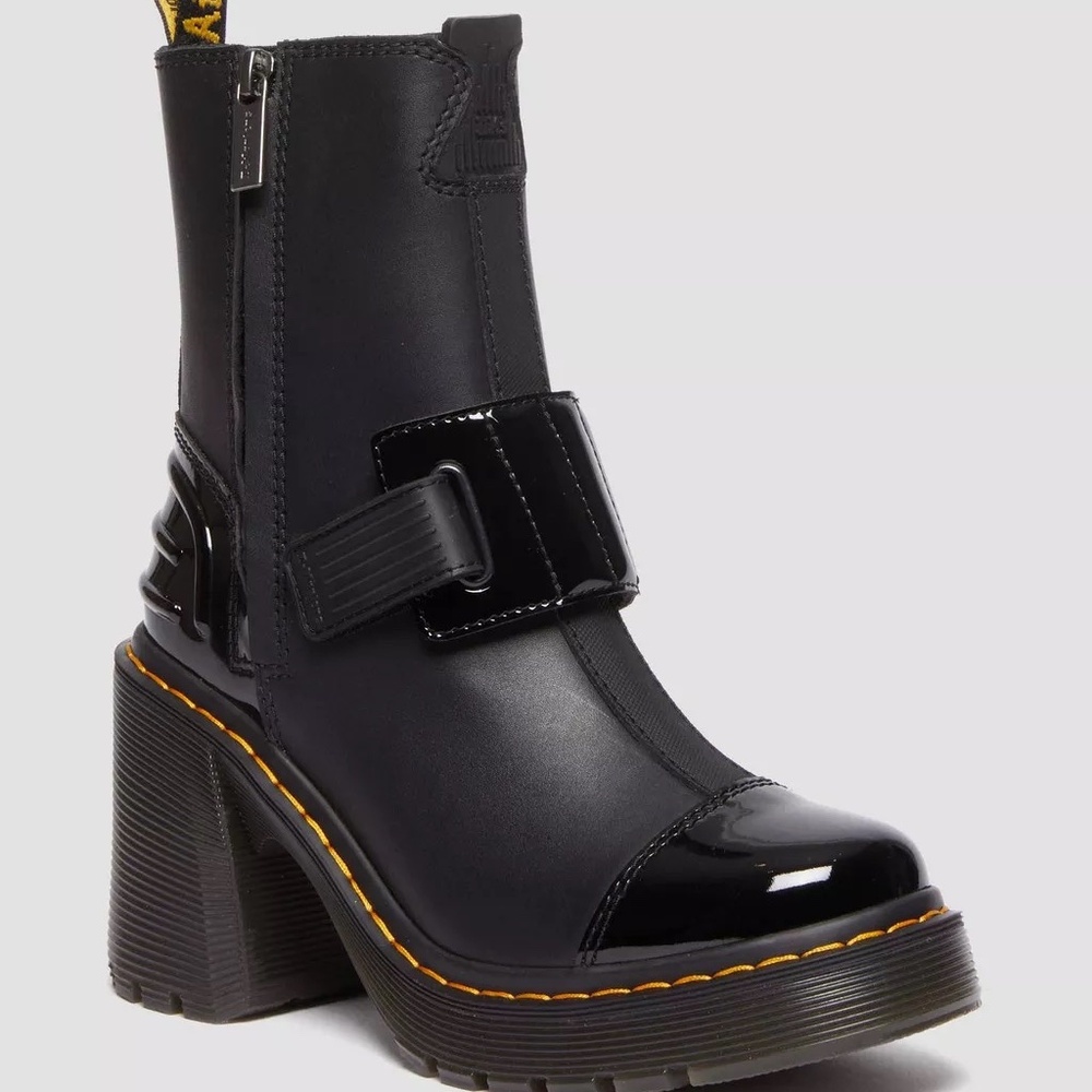 Dr. Martens Gaya Alternative Leather Heeled Chelsea Boots
